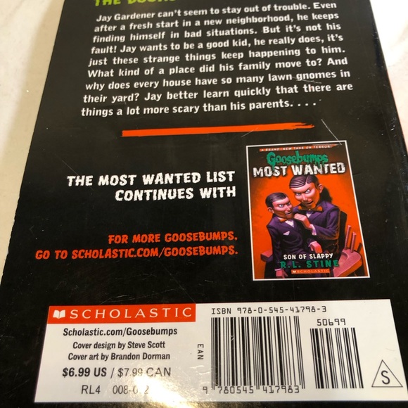 Goosebumps Most Wanted Books, set of 4 # 1,2,6,7 - Picture 2 of 12